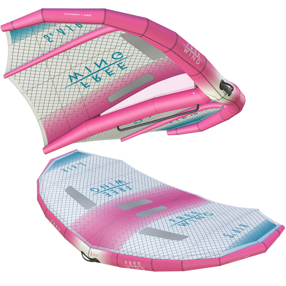 FREEWING AIR V4 LW 7M ULTRA X PINK AND BLUE