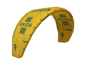 AIRUSH APEX V7 YELLOW 133 - BOARD, HANDLE AND FINS ONLY