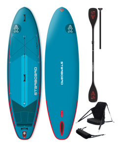 2024/2025 INFLATABLE SUP 10'8" X 33" X 6" iGO DELUXE LITE WITH KAYAK SET