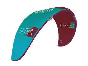 AIRUSH ULTRA V5 RED AND TEAL 12 - KITE ONLY