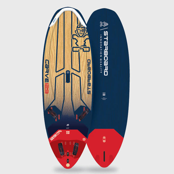 2024 STARBOARD CARVE 129 WOOD SANDWICH WITH NOSE PROTECTOR