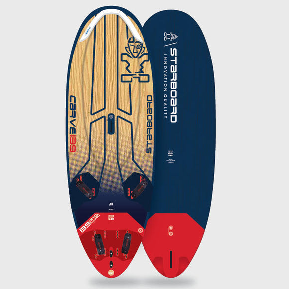 2024 STARBOARD CARVE 139 WOOD SANDWICH WITH NOSE PROTECTOR