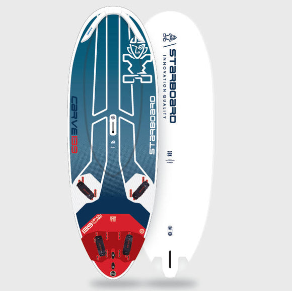 2024 STARBOARD CARVE 139 STARLITE CARBON WITH NOSE PROTECTOR
